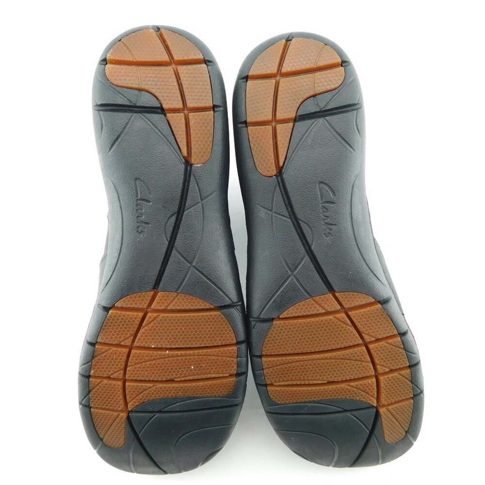 New Clarks Unstructured Un Loop Up Black Leather … - image 6